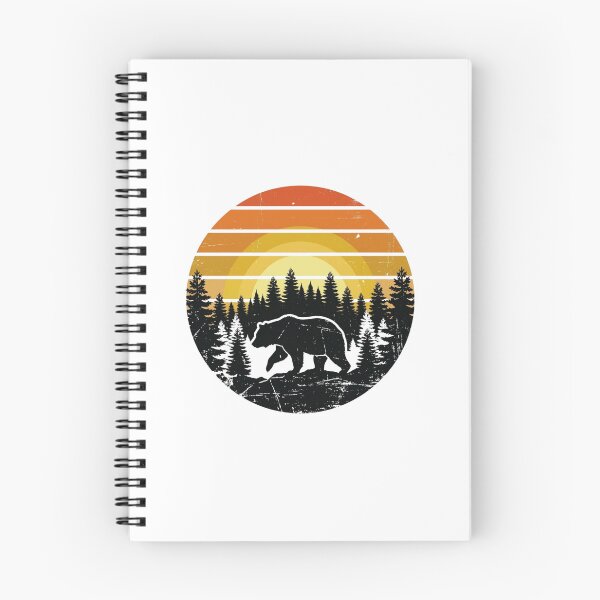 Item preview, Retro Sunset Bear Silhouette designed and sold by Friendlyodditi.