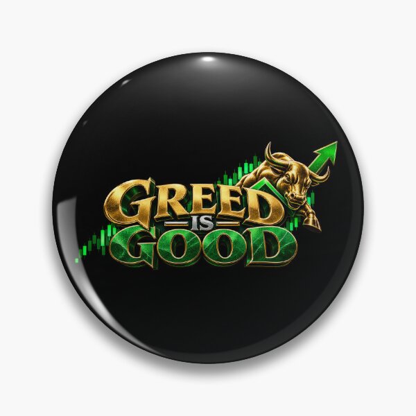 Item preview, Greed is Good typo designed and sold by NOVYXEL.