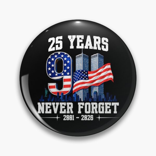 Item preview, 9/11 25th Anniversary Remembrance Patriotic Firefighter Tribute T-Shirt designed and sold by Teetreasure2.