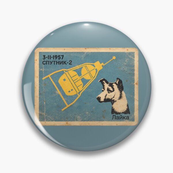 Item preview, Laika Sputnik 2 Soviet Russian Space Dog 1957 Mission designed and sold by Maljonic.