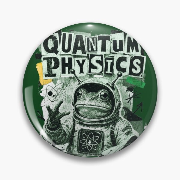 Item preview, Quantum Physics Frog Astronaut Collage  | Funny Science Teacher Physics Major Space Toad Gift designed and sold by illeN-Art-World.