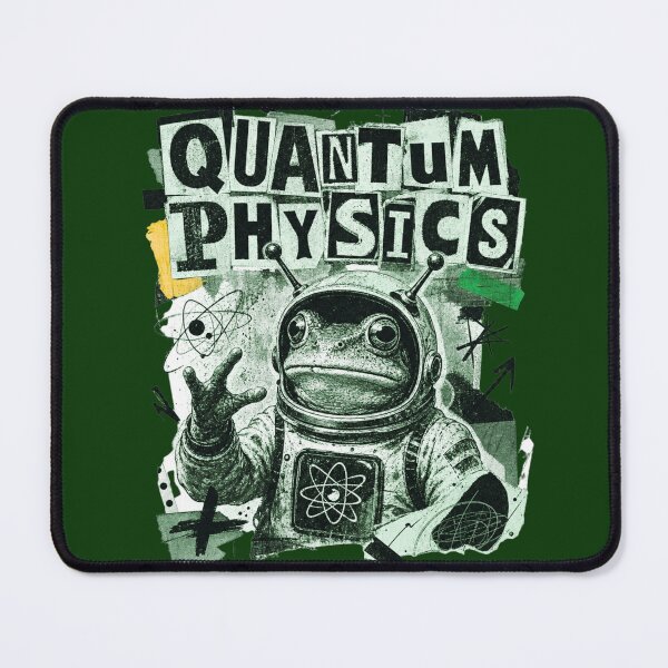 Item preview, Quantum Physics Frog Astronaut Collage  | Funny Science Teacher Physics Major Space Toad Gift designed and sold by illeN-Art-World.