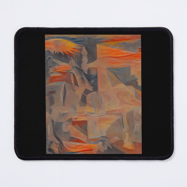 Item preview, Ai Art No.2 - Guernica As The Scream designed and sold by DogsanUnicorns.