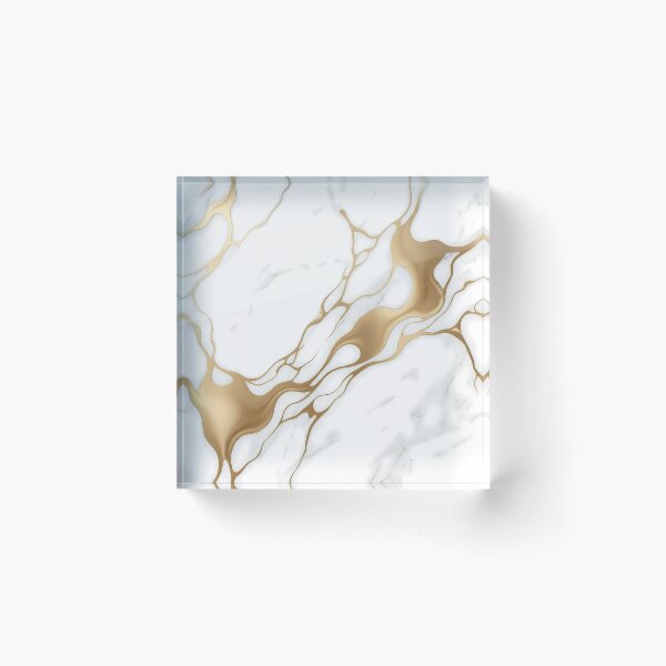 Item preview, Minimalist Japandi Marble & Gold Ink Texture designed and sold by DesignStudio-JM.