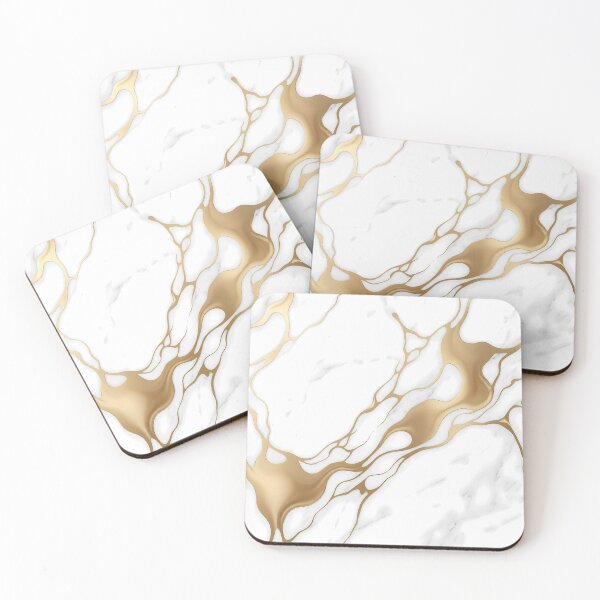 Item preview, Minimalist Japandi Marble & Gold Ink Texture designed and sold by DesignStudio-JM.