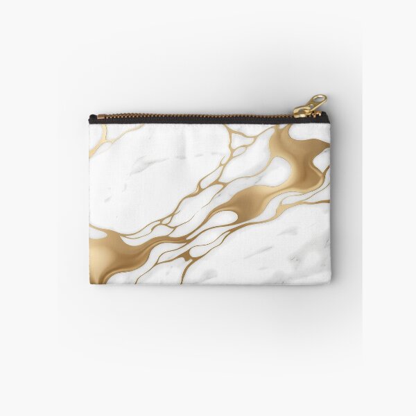 Item preview, Minimalist Japandi Marble & Gold Ink Texture designed and sold by DesignStudio-JM.