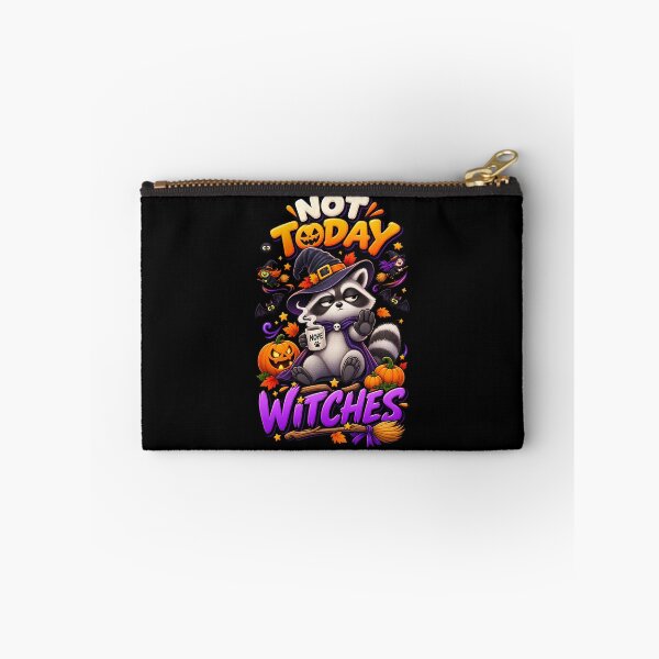 Item preview, Not Today Witches Funny Halloween Raccoon designed and sold by Yomere.