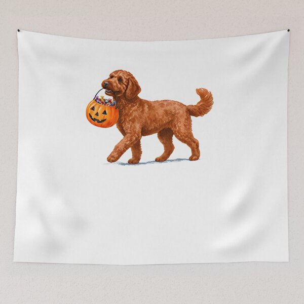 Item preview, Goldendoodle Halloween Spooky Dog designed and sold by LASTIQUE-dd.