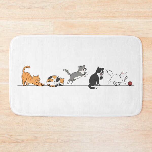 Item preview, Cute Cat Squad – Playful Cat Lover Design designed and sold by RkskArt.