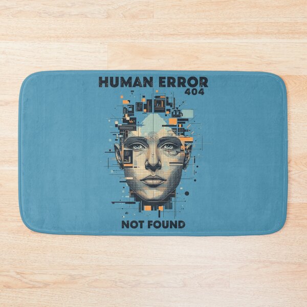 Item preview, Retro Computer Human Error 404 designed and sold by ChicTrendz.