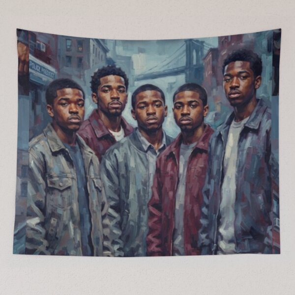 Item preview, When They See Us Fine Art Tribute designed and sold by Art's Diner.