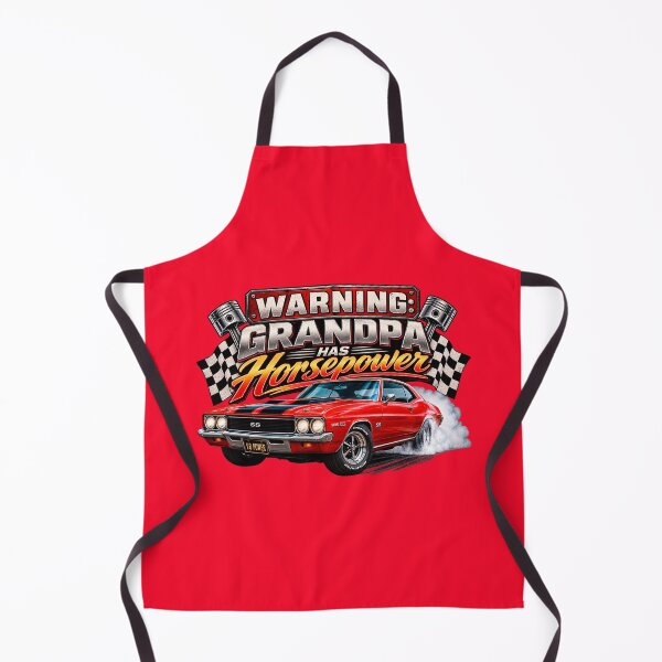 Item preview, Warning: Grandpa Has Horsepower Muscle Car designed and sold by TZehrfeldPhotos.