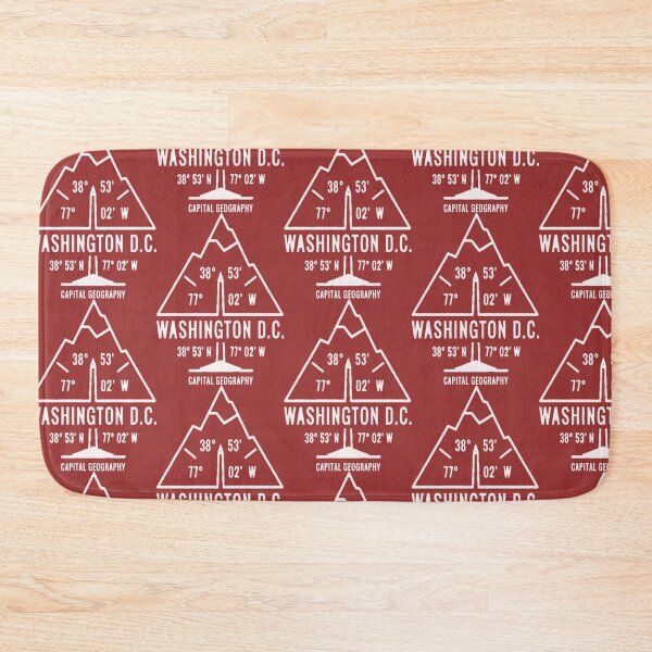 Item preview, Washington D.C. Coordinates & Mountain Peak (Dark Garment Edition) designed and sold by 9KYC4.