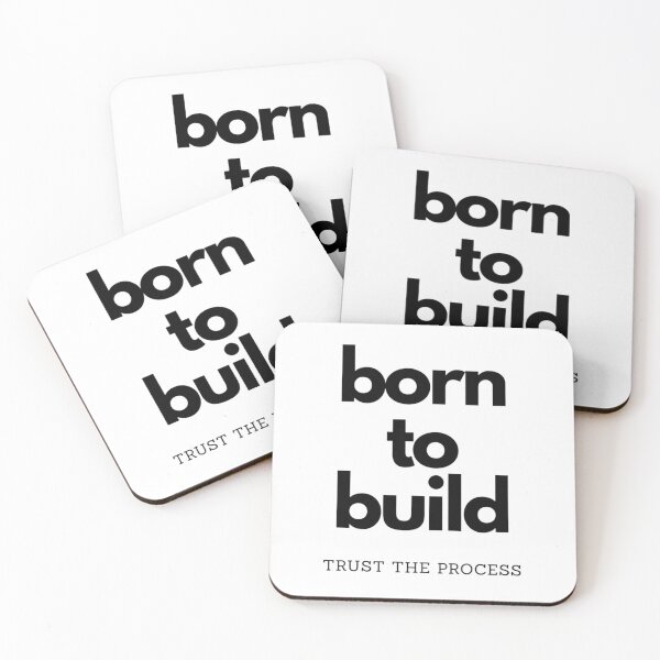 Item preview, Born To Build designed and sold by LoomNLight.