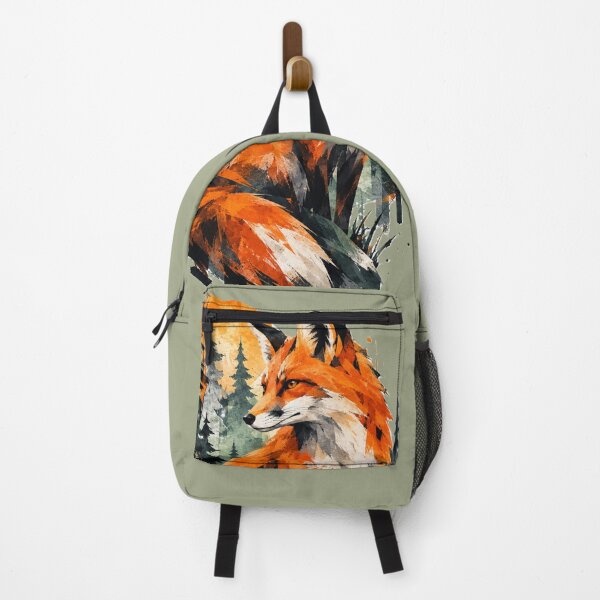Item preview, Abstract fox in the forest designed and sold by Dundys.