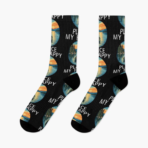 Item preview, My Happy Place (with White Lettering) designed and sold by VelvetRoom.