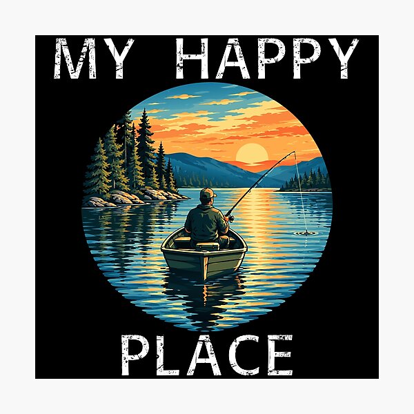 Item preview, My Happy Place (with White Lettering) designed and sold by VelvetRoom.