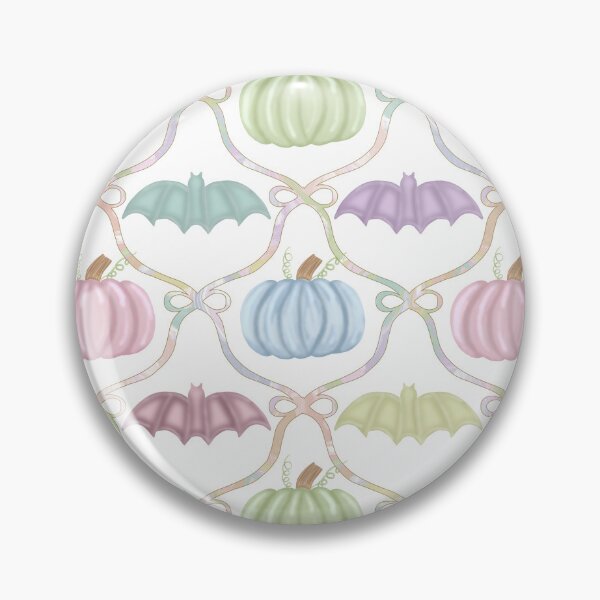 Item preview, Pastel Halloween Collection with Pastel Ribbon- Pumpkins, and Bats Design designed and sold by Purposely Designed.