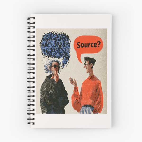 Item preview, Source? A Brief Interruption for Your Conspiracy Theory designed and sold by Ignorant-Artist.