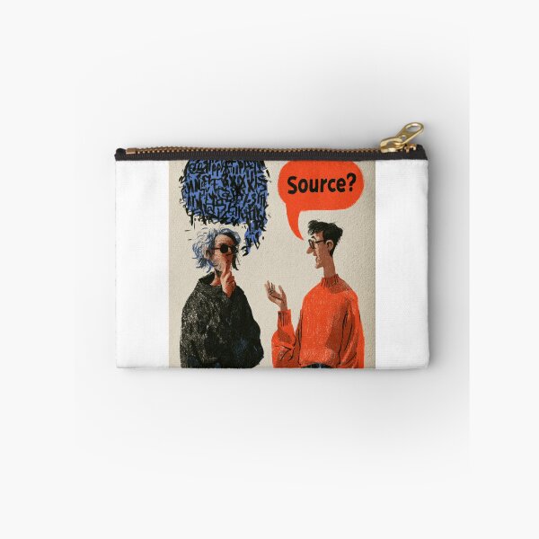 Item preview, Source? A Brief Interruption for Your Conspiracy Theory designed and sold by Ignorant-Artist.
