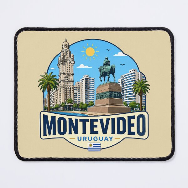 Item preview, Montevideo, Uruguay Cityscape designed and sold by Myra365Art.
