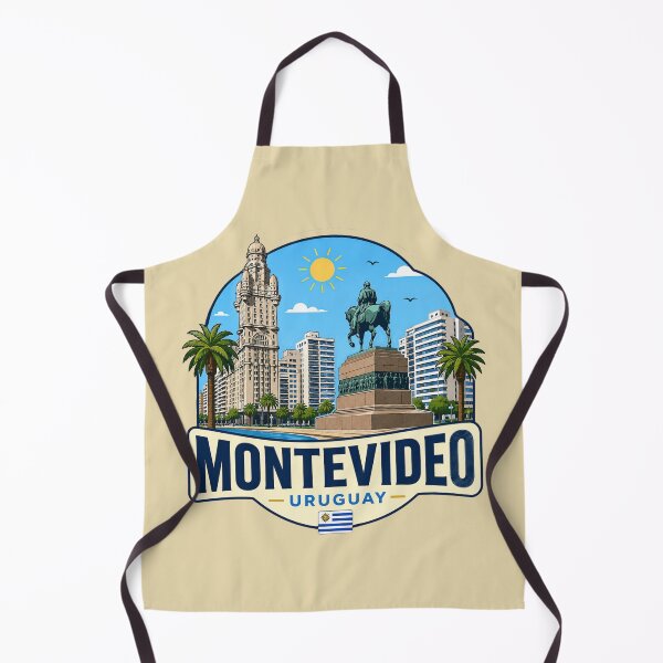 Item preview, Paisaje urbano de Montevideo, Uruguay designed and sold by Myra365Art.