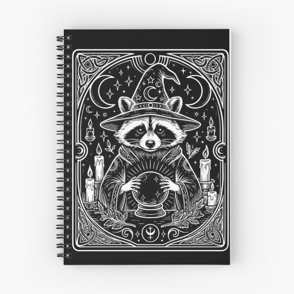 Item preview, raccoon witch designed and sold by mnkyride.