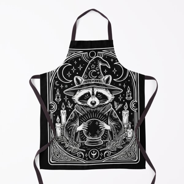 Item preview, raccoon witch designed and sold by mnkyride.