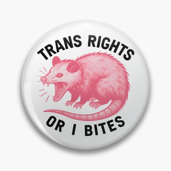 Item preview, Transgender LGBT Pride Month Possum Trans Rights Or I Bite designed and sold by Morescitaf.