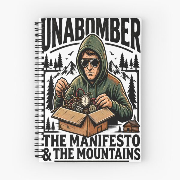 Item preview, Freedom or Technology – Unabomber Industrial Society Design designed and sold by ActionForge.