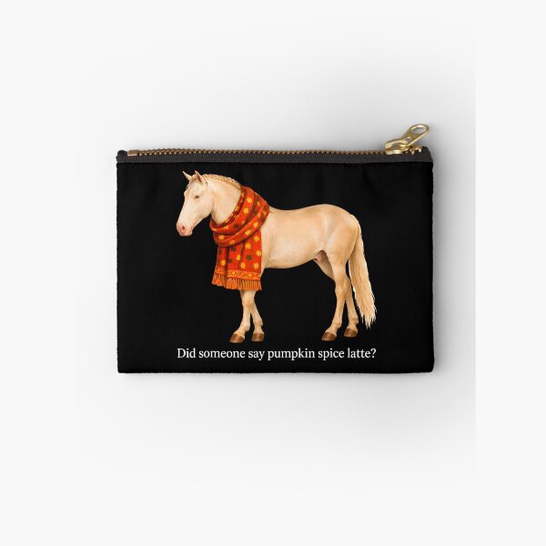 Item preview, Pumpkin Spice Horse Did Someone Say Pumpkin Spice Latte? designed and sold by LASTIQUE-dd.