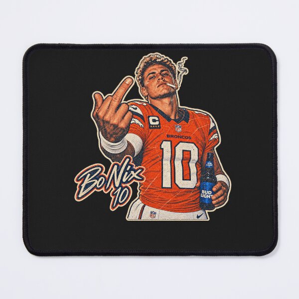 Item preview, Bo Nix Denver Broncos Flipping the Bird designed and sold by justsomeweird.