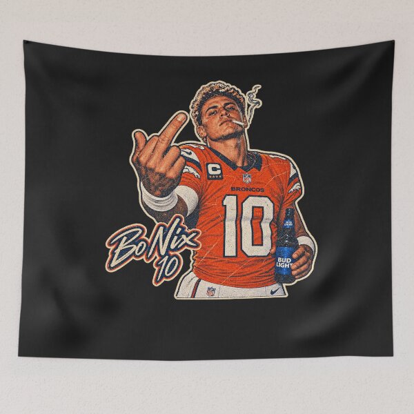 Item preview, Bo Nix Denver Broncos Flipping the Bird designed and sold by justsomeweird.