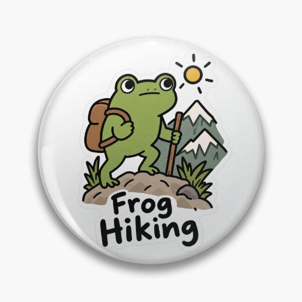 Item preview, frog hiking designed and sold by Desingestore.