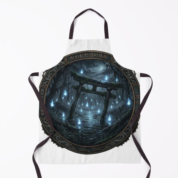 Item preview, Cursed Swamp Torii Gate designed and sold by CasaInkArt.