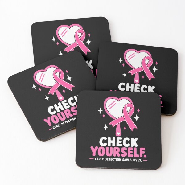 Item preview,  Check Yourself Breast Cancer Awareness Early Detection  designed and sold by Uglyandcute.
