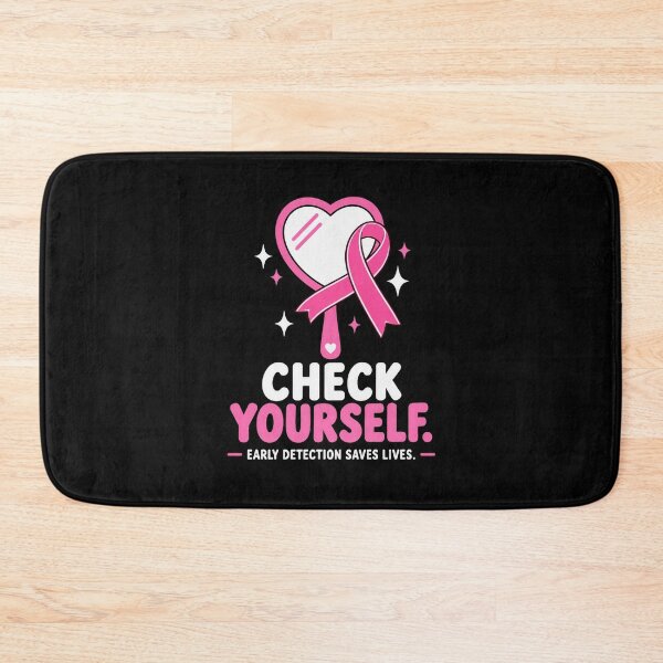 Item preview,  Check Yourself Breast Cancer Awareness Early Detection  designed and sold by Uglyandcute.