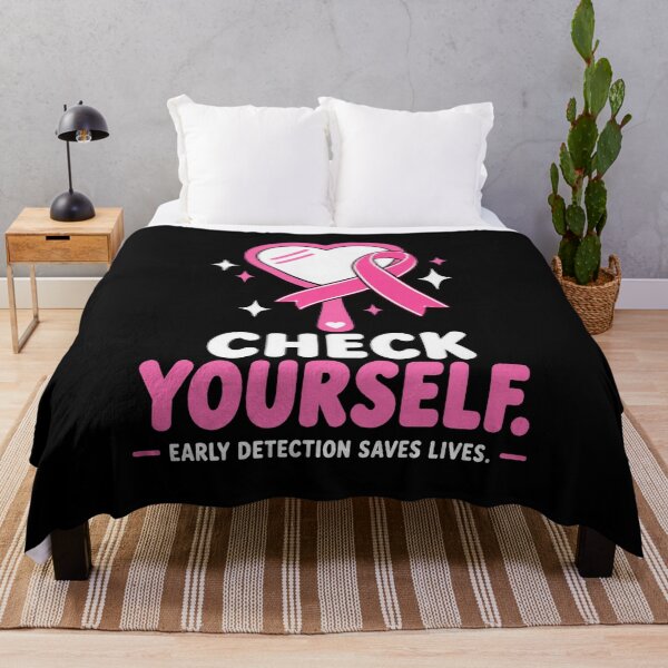 Item preview, Check Yourself Breast Cancer Awareness Early Detection designed and sold by Uglyandcute.