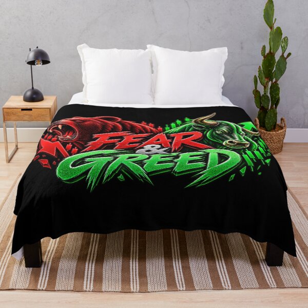 Item preview, Fear and Greed Bull Bear Stock Market 01 designed and sold by NOVYXEL.