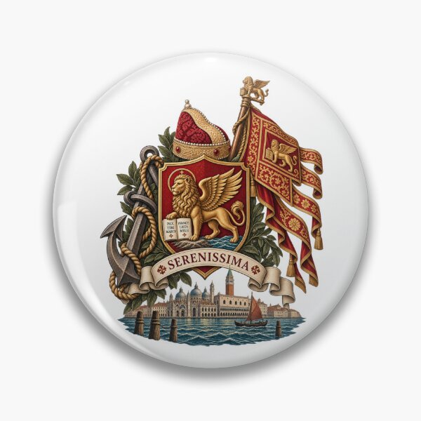 Item preview, Venice La Serenissima Grand Maritime Emblem designed and sold by Larkfound Studio.