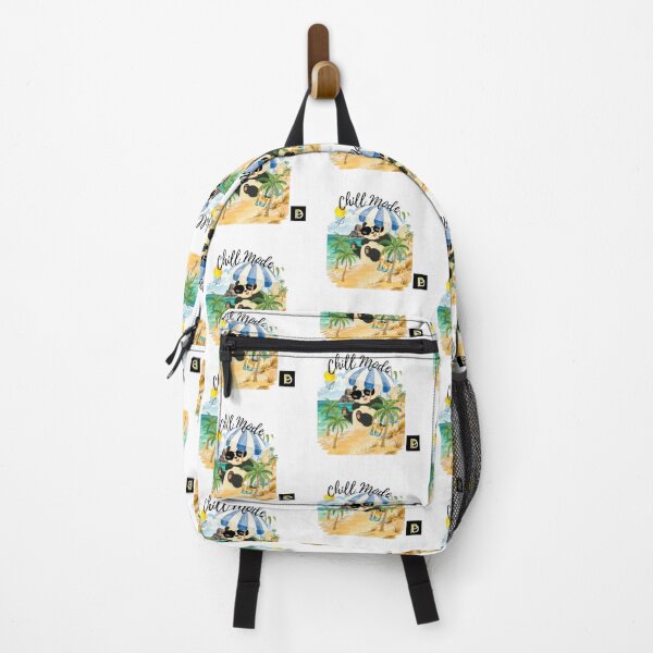 Item preview, Chill Mode Cute Panda Beach Vacation Summer Aesthetic designed and sold by SMinimalist613.