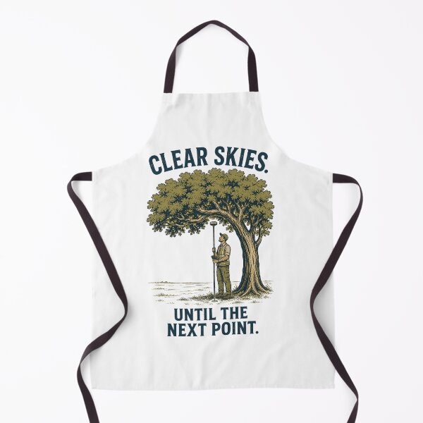Item preview, Clear Skies Until the Next Point – Funny GNSS Surveyor designed and sold by FreePath-Move.