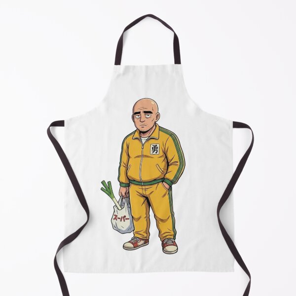 Item preview, Casual Bald Superhero Groceries designed and sold by CasaInkArt.