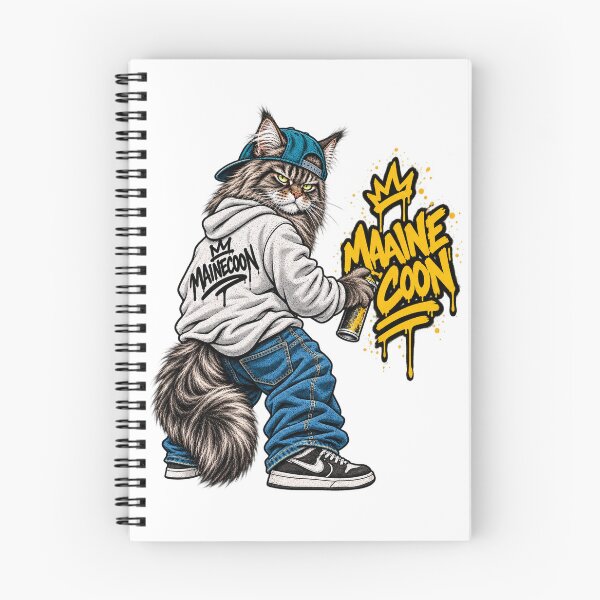 Item preview, Graffiti Mainecoon designed and sold by PurrStreet.