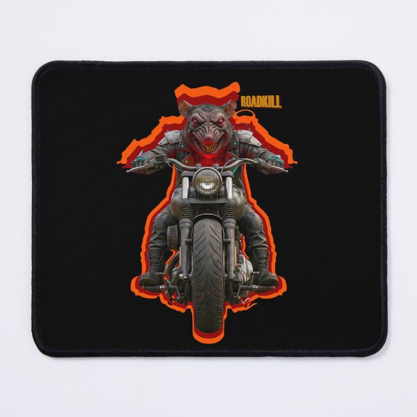 Item preview, Roadkill Cyberpunk Rat Biker Motorcycle Grunge designed and sold by Edwere.