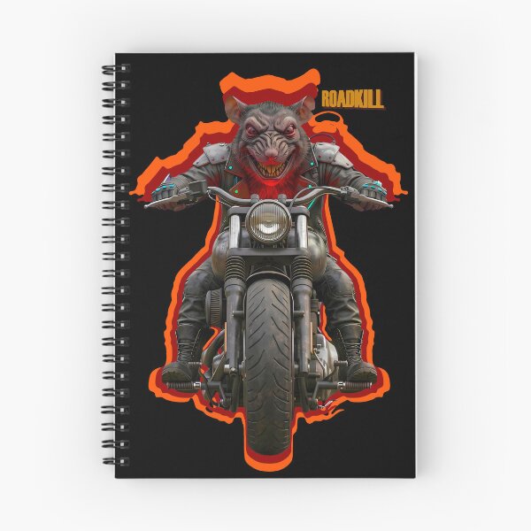 Item preview, Roadkill Cyberpunk Rat Biker Motorcycle Grunge designed and sold by Edwere.