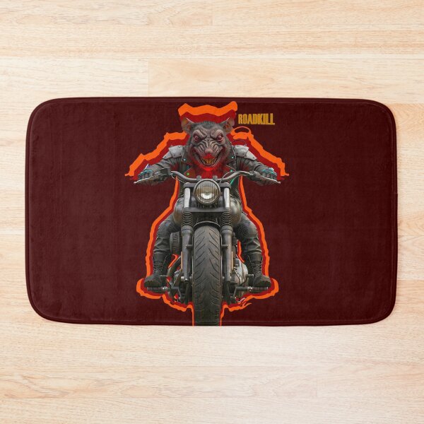 Item preview, Roadkill Cyberpunk Rat Biker Motorcycle Grunge designed and sold by Edwere.
