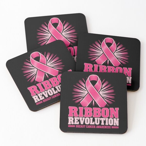 Item preview,  Ribbon Revolution Breast Cancer Awareness Pink Ribbon  designed and sold by Uglyandcute.