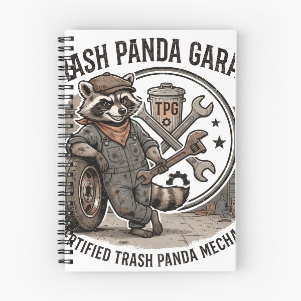 Item preview, Trash panda mechanic designed and sold by mnkyride.