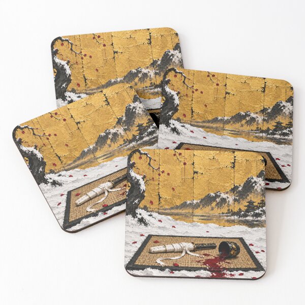 Item preview, Wrapped Blade and Tipped Cup by a Snowy Mountain Lake designed and sold by MouradStudio.
